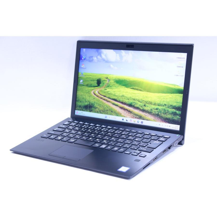 中古（目立った傷や汚れなし） 即使用可 薄型軽量 VAIO Pro PG VJPG1113 i5-8250U 8G SSD256G 13.3FHD カメラ Windows11 日本製 ノートパソコン