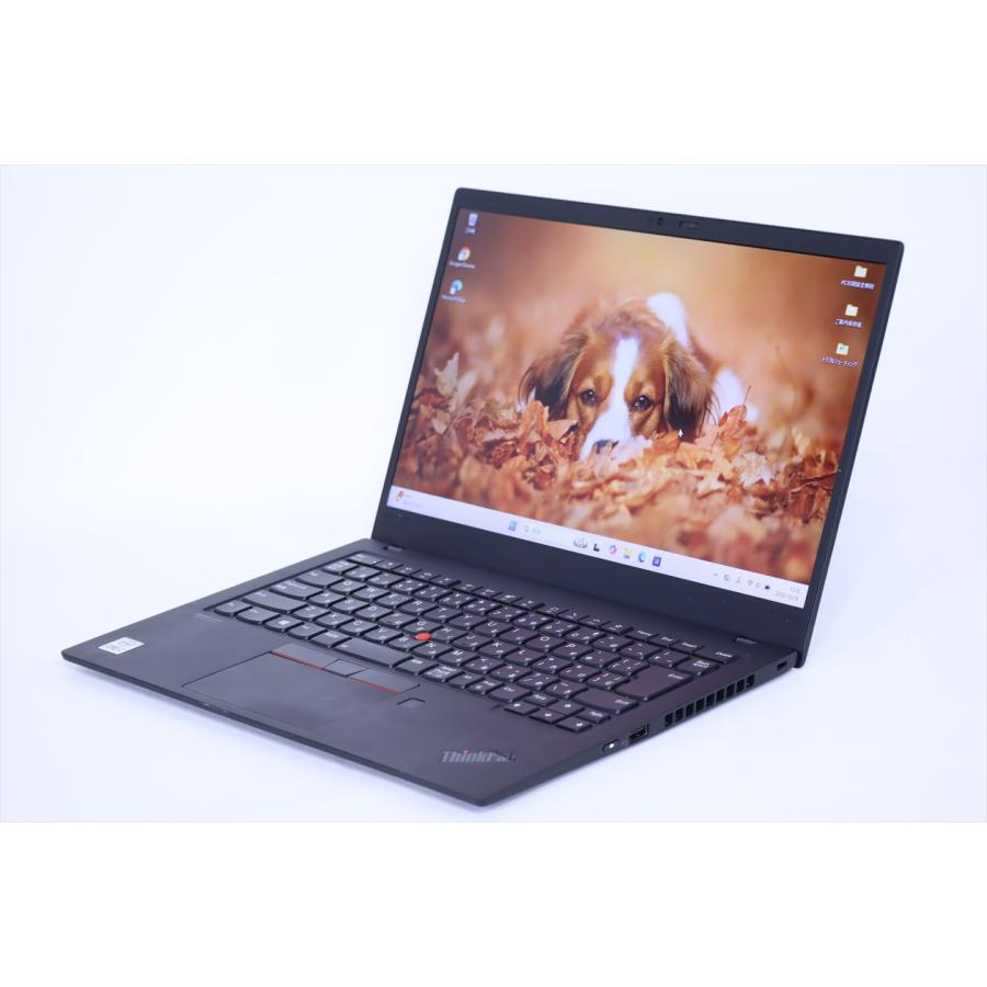 中古（やや傷や汚れあり） バッテリー良 2021年パワフルモデル Corei7 16Gメモリ ThinkPad X1 Carbon Gen8 i7-10510U 16G 256G 14.0FHD Wi-Fi6 Win11 ノートパソコン