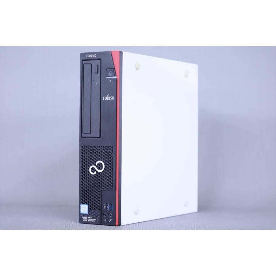 中古（やや傷や汚れあり） 快速 パワフルモデル 9世代Corei7 ESPRIMO D588/CX i7-9700 16G 256G DVDドライブ Win11 省スペース デスクトップパソコン