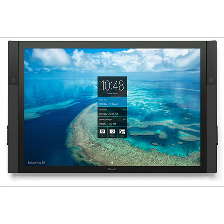中古（やや傷や汚れあり）84インチ4Kタッチパネル搭載 大画面液晶 新品価格330万円超 Quadro Surface Hub i7-4790S 8G SSD128G K2200 Win10 ローリングスタンド付