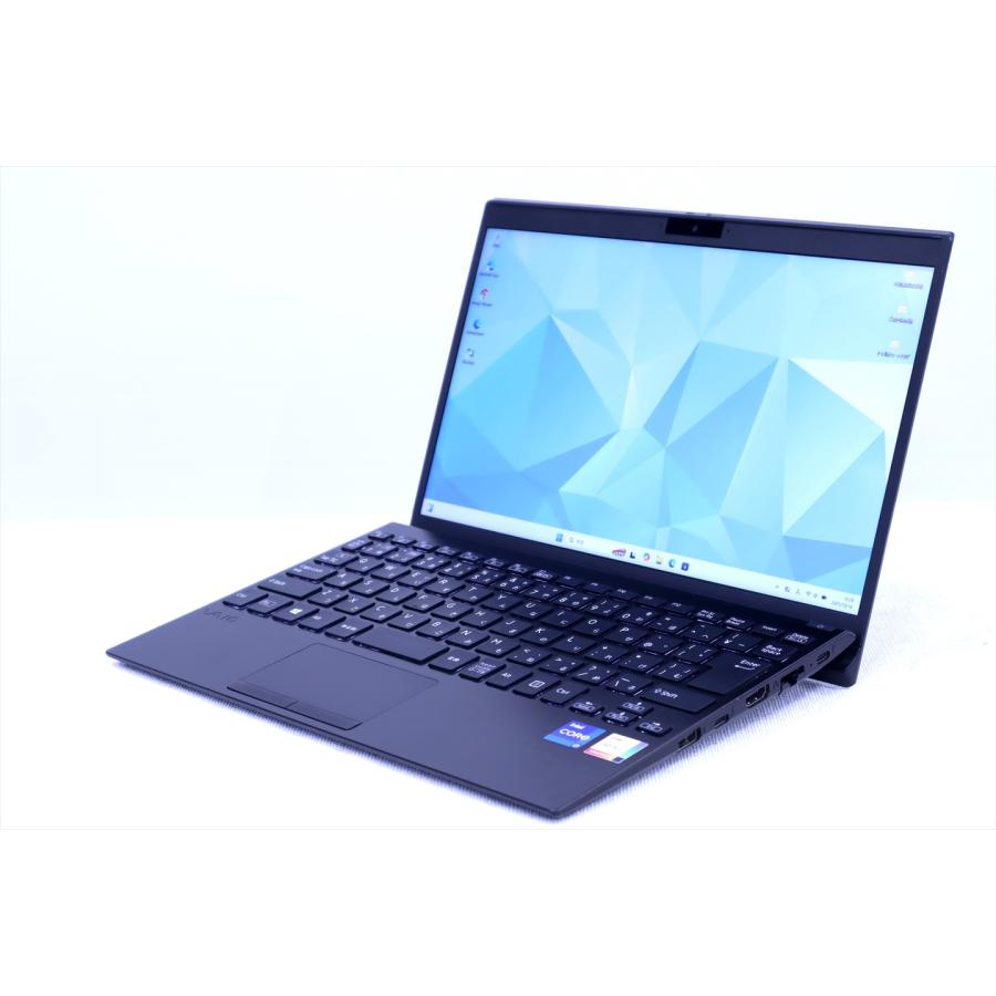 中古（目立った傷や汚れなし） パワフル11世代Corei7 16Gメモリ VAIO Pro PJ VJPJ211EAE3B LTE i7-1165G7 16G 512G 12.5FHD Windows11 軽量887g ノートパソコン