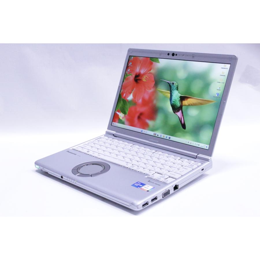 中古（やや傷や汚れあり） 液晶良好 11世代Corei5 Let's note CF-SV1RFLVS i5-1145G7 16G SSD256G 12.1WUXGA Wi-Fi6 顔認証 Win11 リカバリ 軽量 ノートパソコン