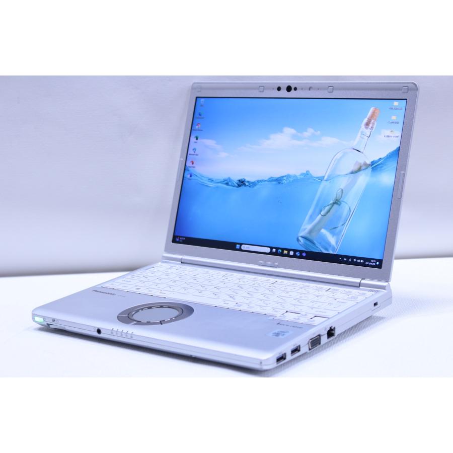 中古（目立った傷や汚れなし） 外装良好 メモリ16G Office2019 Let's note CF-SV9RDQVS i5-10310U 16G SSD256G 12.1型WUXGA Win11 リカバリ 軽量約919g ノートパソコン