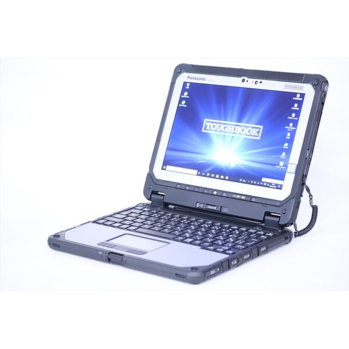 中古（やや傷や汚れあり） バッテリー良好 超堅牢 防水防塵 2in1 タブレット TOUGHBOOK CF-20E0385VJ i5-7Y57 4G SSD128G 10.1WUXGAタッチ Win11 ノートパソコン