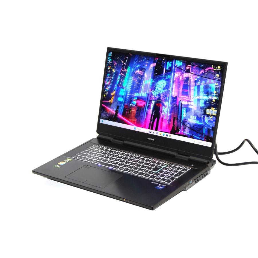 中古（やや傷や汚れあり） 11世代Corei9 メモリ64G RTX3080 4K mouse DAIV 7N 21067N-RKL i9-11900K 64G SSD4TB 17.3inch4K Windows11 クリエイター向け ノートパソコン