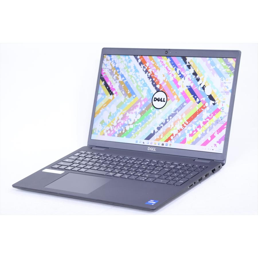 中古（目立った傷や汚れなし）ノートパソコン 美品 16GBメモリ Windows11 11世代Corei5 軽量 DELL Latitude 15 3520 i5-1145G7 RAM16GB SSD256GB 15.6インチ FHD WiFi6