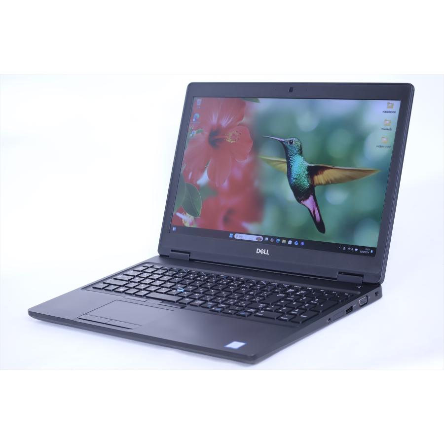 中古（目立った傷や汚れなし）  GeForce MX130 Corei7 16Gメモリ Latitude 15 5590 i7-8650U 16G 512G 15.6FHD Windows11 リカバリ バッテリー良 ノートパソコン