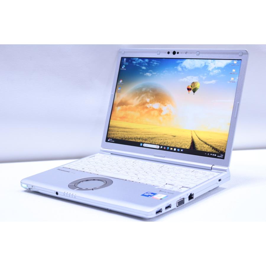 中古（やや傷や汚れあり） 累積時間少 2022年発売 LTE 11世代Corei5 Let's note CF-SV1RFLKS i5-1145G7 16G SSD256G 12.1型WUXGA Wi-Fi6 Win11 リカバリ ノートパソコン