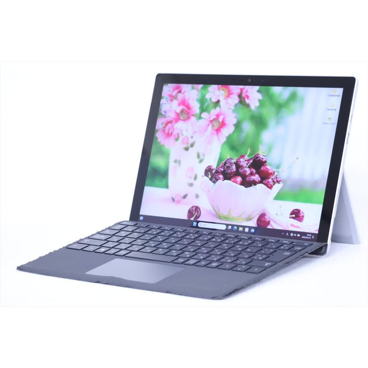 中古（目立った傷や汚れなし） 外装良好 2021年モデル タブレット Surface Pro 7+ i5-1135G7 8G 256G 12.3タッチ Wi-Fi6 Windows11 リカバリ キーボード付属 ノートパソコン