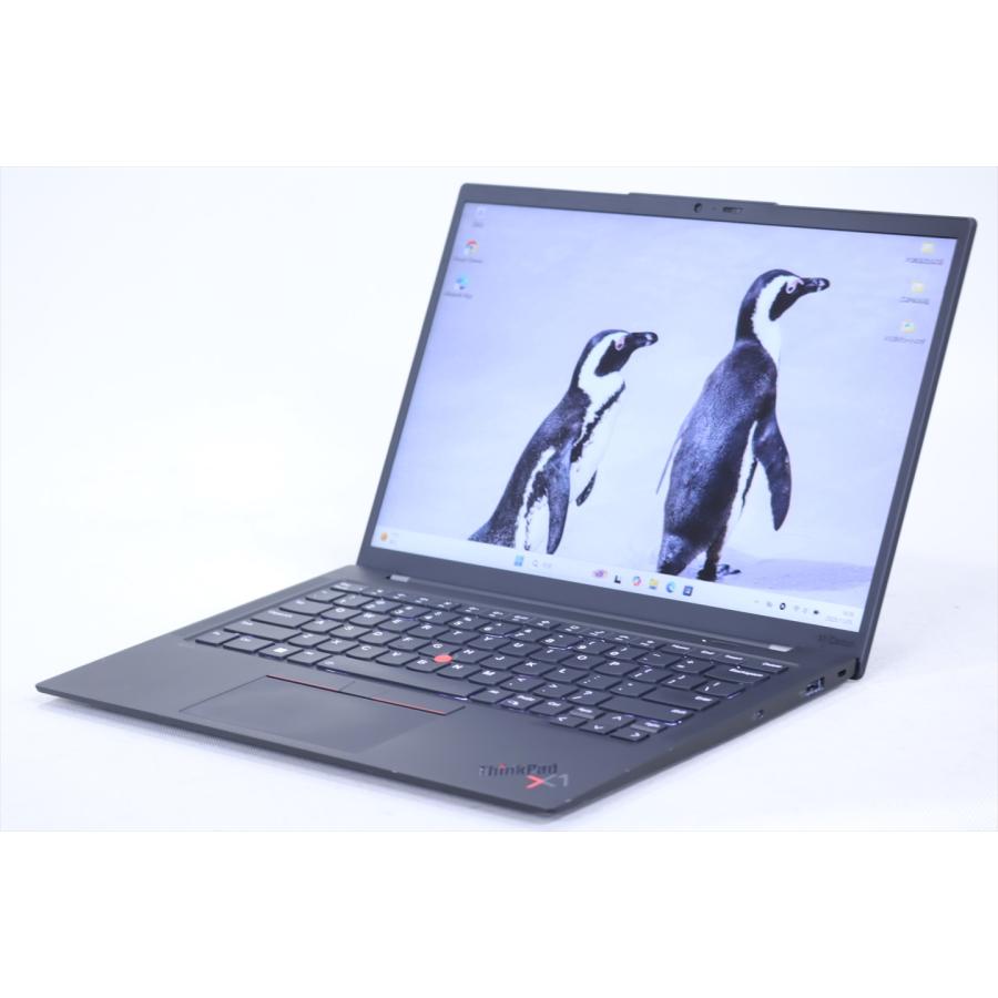 中古（やや傷や汚れあり） 2023年発売 現行販売モデル ThinkPad X1 Carbon Gen11 i7-1365U 32G 256G 14.0WUXGA Win11 バッテリー良 ノートパソコン