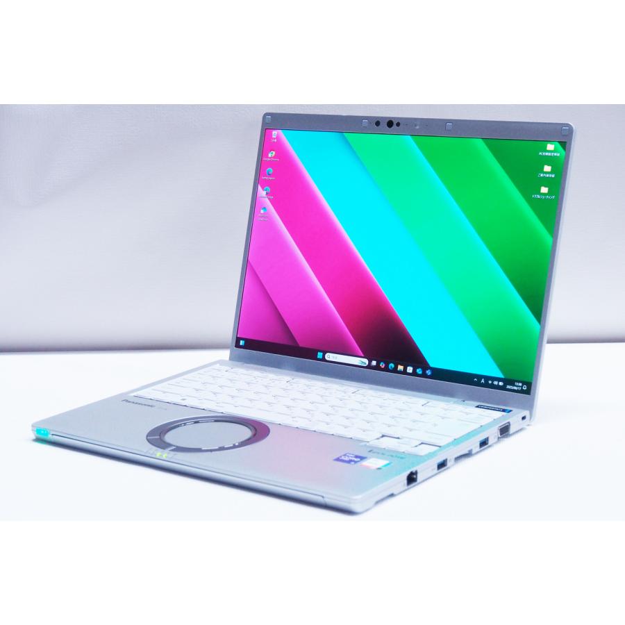 中古（やや傷や汚れあり） 2022年発売 累積時間少 11世代Corei5 Let's note FV1RDAKS i5-1145G7 16G NVMeSSD256G 14インチQHD Windows11 リカバリ ノートパソコン