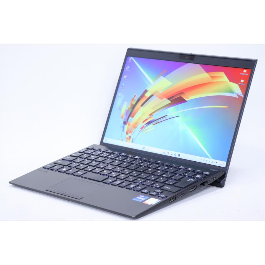 中古（やや傷や汚れあり） バッテリー良 パワフル11世代Corei7 16Gメモリ VAIO Pro PJ VJPJ218001118 LTE i7-1165G7 16G 512G 12.5FHD Win11 軽量約887g ノートパソコン