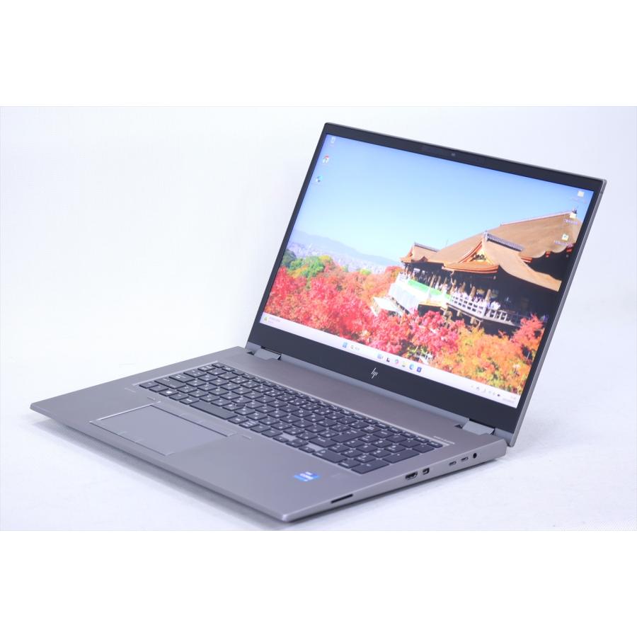 中古（やや傷や汚れあり） RTX A2000 17.3インチ4K液晶 Corei7 HP ZBook Fury G8 i7-11800H 16G 512G Wi-Fi6 Windows11 バッテリー良 ノートパソコン