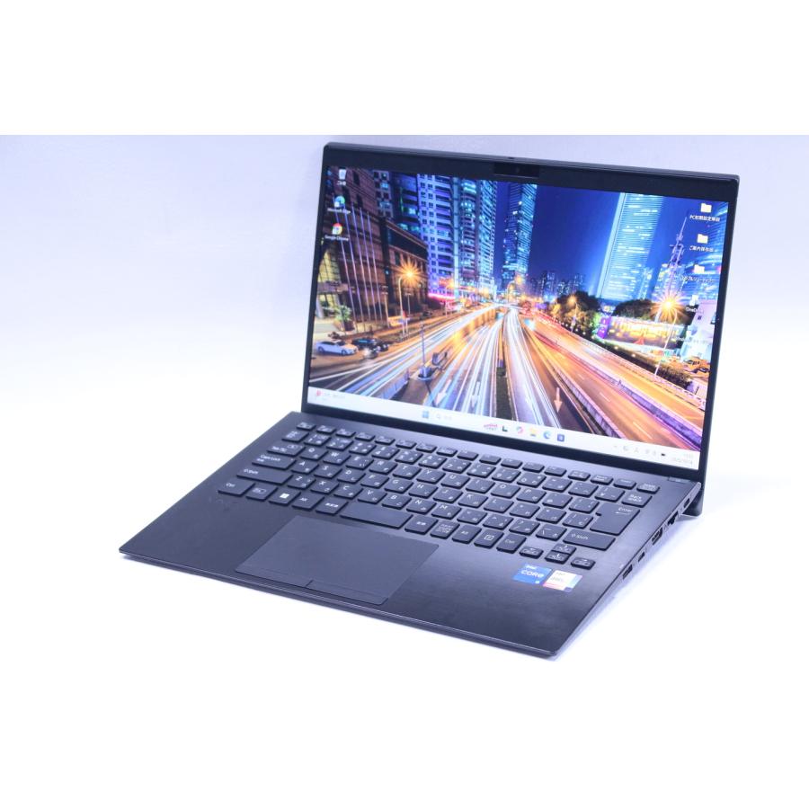 中古（未使用に近い） バッテリー良好 11世代Corei5 VAIO Pro PK VJPK211 LTE i5-1135G7 16G SSD256G 14.0FHD Wi-Fi6 顔認証 Win11 薄型軽量 ノートパソコン