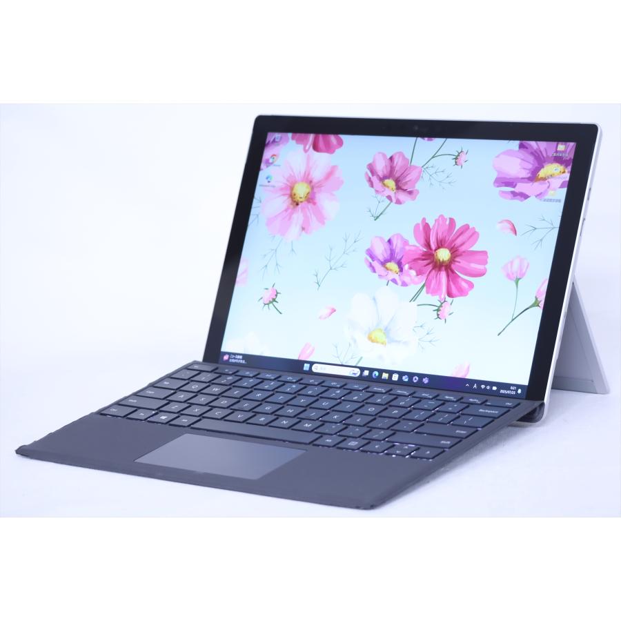 中古（目立った傷や汚れなし） 10世代Corei5 タブレット Surface Pro 7 i5-1035G4 8GB 256GB 12.3PixelSense Wi-Fi6 Windows11 リカバリ ノートパソコン