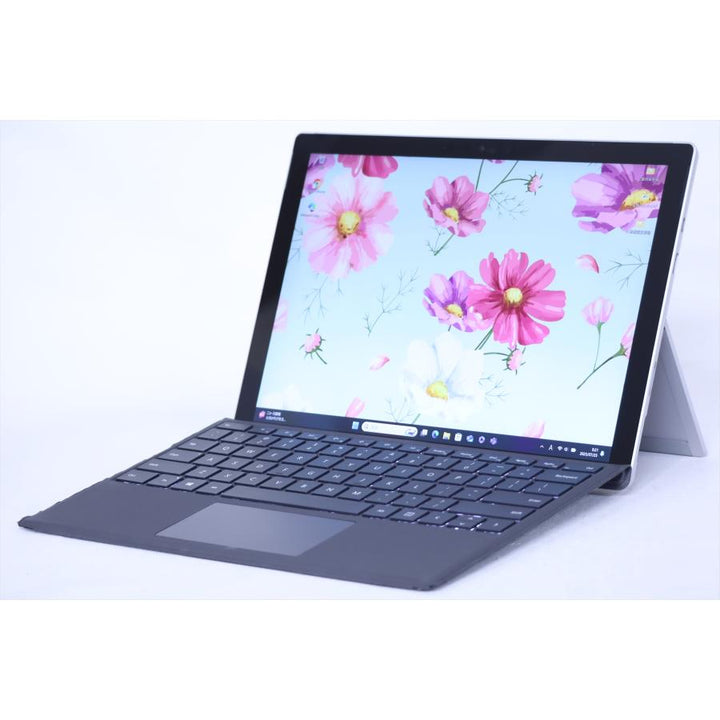 中古（目立った傷や汚れなし） 10世代Corei5 タブレット Surface Pro 7 i5-1035G4 8GB 256GB 12.3PixelSense Wi-Fi6 Windows11 リカバリ ノートパソコン