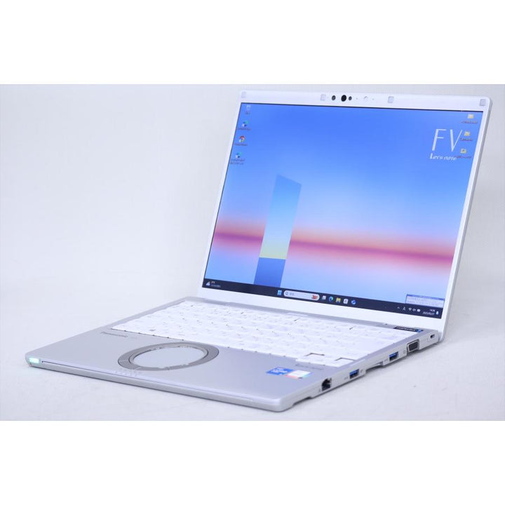 中古（目立った傷や汚れなし）ノートパソコン  16Gメモリ バッテリー良好 超軽量約1kg Let's note CF-FV1 i5-1145G7 RAM16GB SSD256GB 14.0QHD Windows11 リカバリ Wi-Fi6