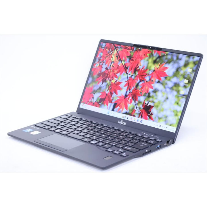 中古（やや傷や汚れあり）即配 2022年モデル 12世代Corei5 軽量約738g LIFEBOOK U9312/K i5-1245U 16G 256G 13.3FHD Wi-Fi6E Windows11 バッテリー良 ノートパソコン