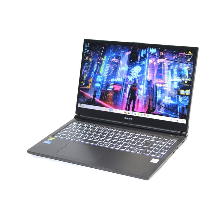 中古（目立った傷や汚れなし） 持ち運び可15.6インチゲーミングPC 10世代Corei7 G-Tune EGPN710G165S1 i7-10750H 16G SSD512G 15.6FHD GTX1650Ti Win11 ノートパソコン