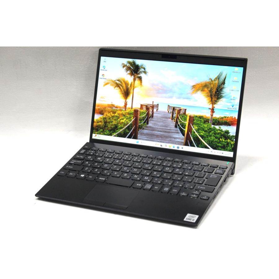 中古（目立った傷や汚れなし） 10世代Corei5 VAIO Pro PJ VJPJ13C11N i5-1035G1 8G SSD256G 12.5FHD Wi-Fi6 顔認証 Win11 薄型軽量 日本製 ノートパソコン