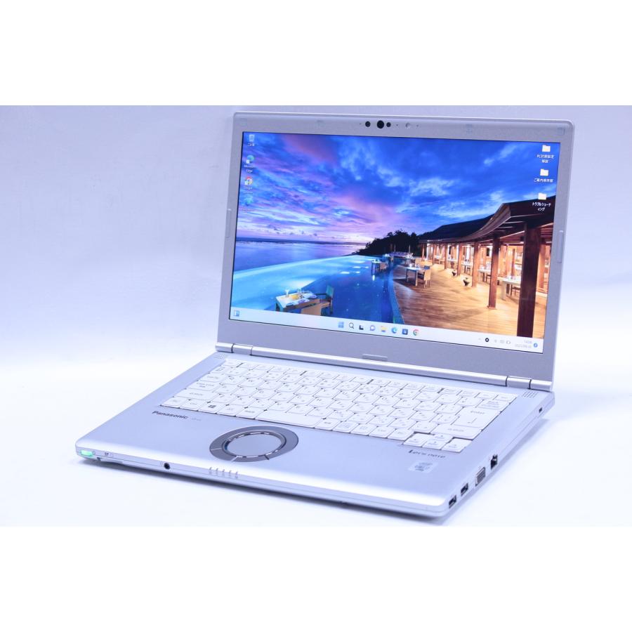 中古（やや傷や汚れあり） 希少高スペック 10世代Corei7 Let's note CF-LV9T11VS LTE i7-10810U 16G SSD512G 14.0FHD Wi-Fi6 顔認証 Win11リカバリ 軽量 ノートパソコン