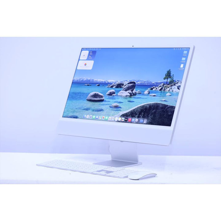 中古（目立った傷や汚れなし） 4.5K美麗液晶 最新OS iMac 2021 Apple M1 16G 256G 24.0Retina 4.5K Mac OS 26 Tahoe オールインワン