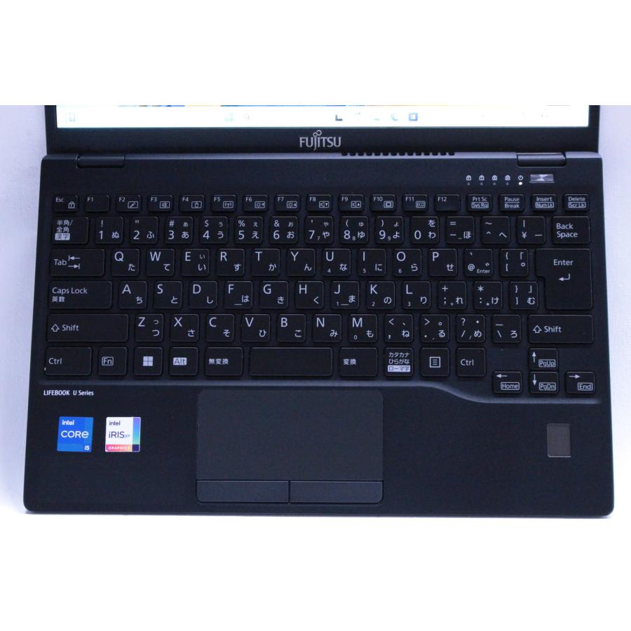 中古（目立った傷や汚れなし） 2022年モデル 12世代Corei5 LIFEBOOK U9312/J i5-1245U 16G SSD256G 13.3FHD WiFi6E 顔認証 Win11 軽量薄型 ノートパソコン