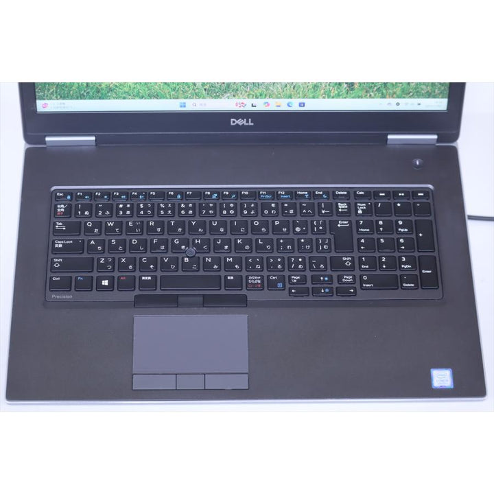 中古（目立った傷や汚れなし） RTX 5000搭載 17.3インチ4K液晶 Corei9 64Gメモリ Precision 7740 i9-9980HK 64G 2T 17.3UHD Win11 ノートパソコン