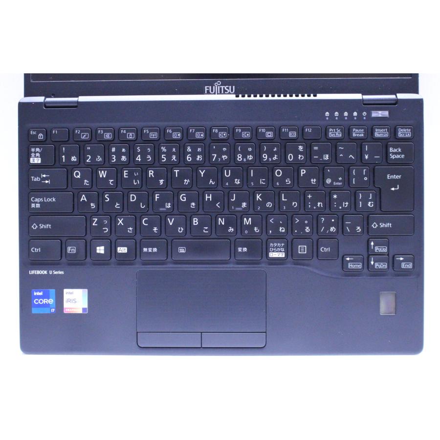 中古（目立った傷や汚れなし） 11世代Corei7 SSD512G LIFEBOOK U9311/F i7-1185G7 16G SSD512G 13.3FHD Wi-Fi6 顔認証 Win11 薄型軽量 ノートパソコン
