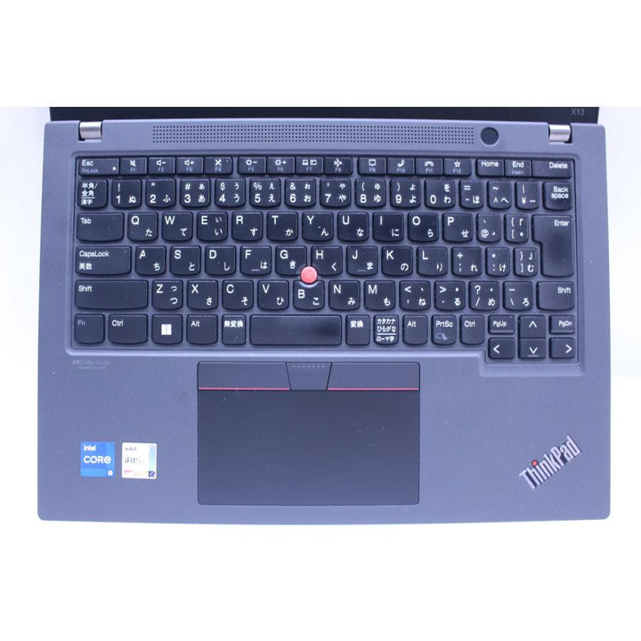 中古（目立った傷や汚れなし）即配 2023年製  12世代Corei5 ThinkPad X13 Gen3 i5-1235U 16G SSD256G 13.3WUXGA Wi-Fi6E 顔認証 Win11 バッテリー良好 ノートパソコン