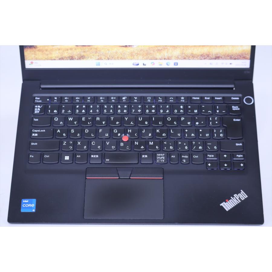 中古（やや傷や汚れあり） 2023年快速モデル バッテリー良 12世代Corei5 ThinkPad E14 Gen4 i5-1235U 12G 256G 14.0FHD Windows11 新品SSD換装品 ノートパソコン
