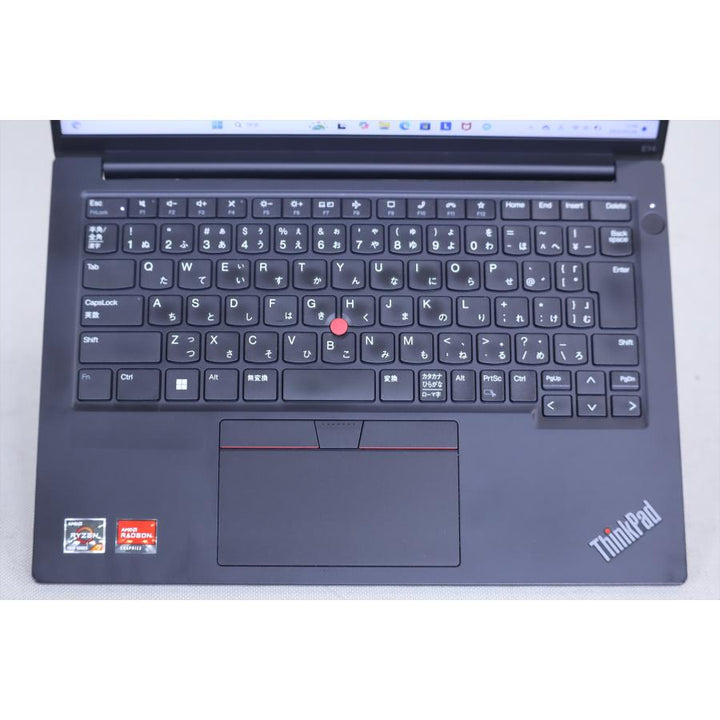 中古（目立った傷や汚れなし） 2024製造モデル Ryzen7CPU ThinkPad E14 Gen5 Ryzen7 7730U 16G SSD512G 14.0WUXGA リカバリ Windows11 ノートパソコン