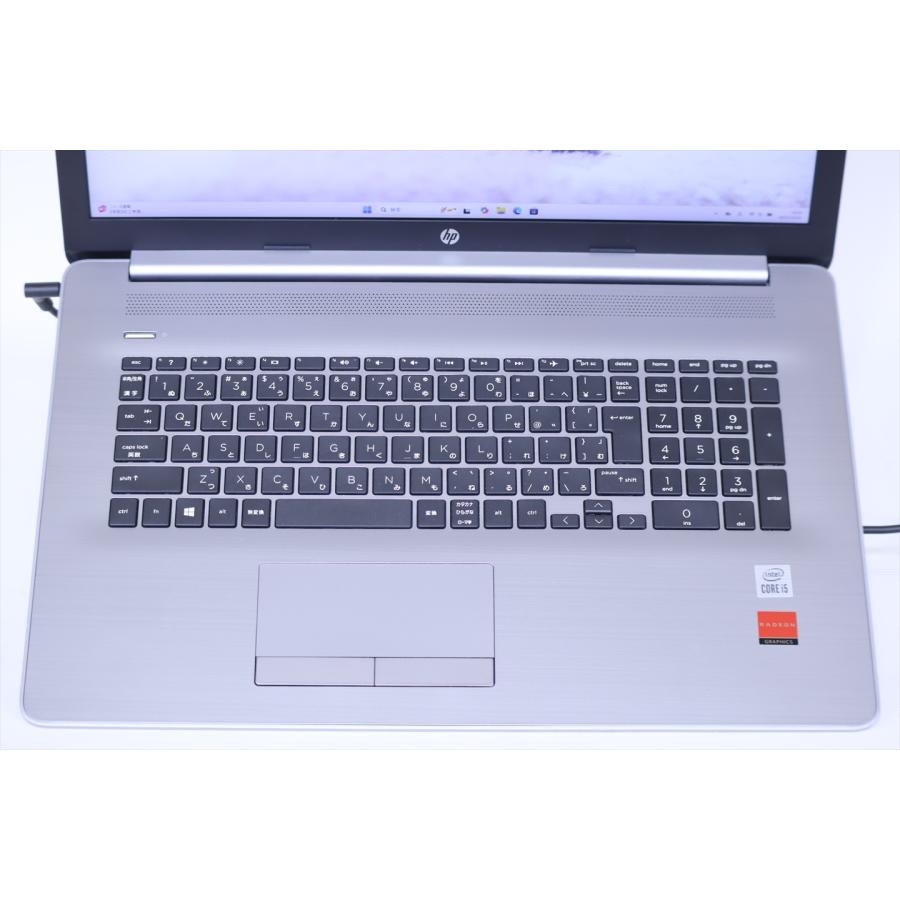 中古（やや傷や汚れあり） Radeon搭載映像強化モデル 17.3インチ大画面液晶 HP 470 G7 Notebook PC i5-10210U 8G SSD256G+1T 17.3FHD DVD Win11 ノートパソコン