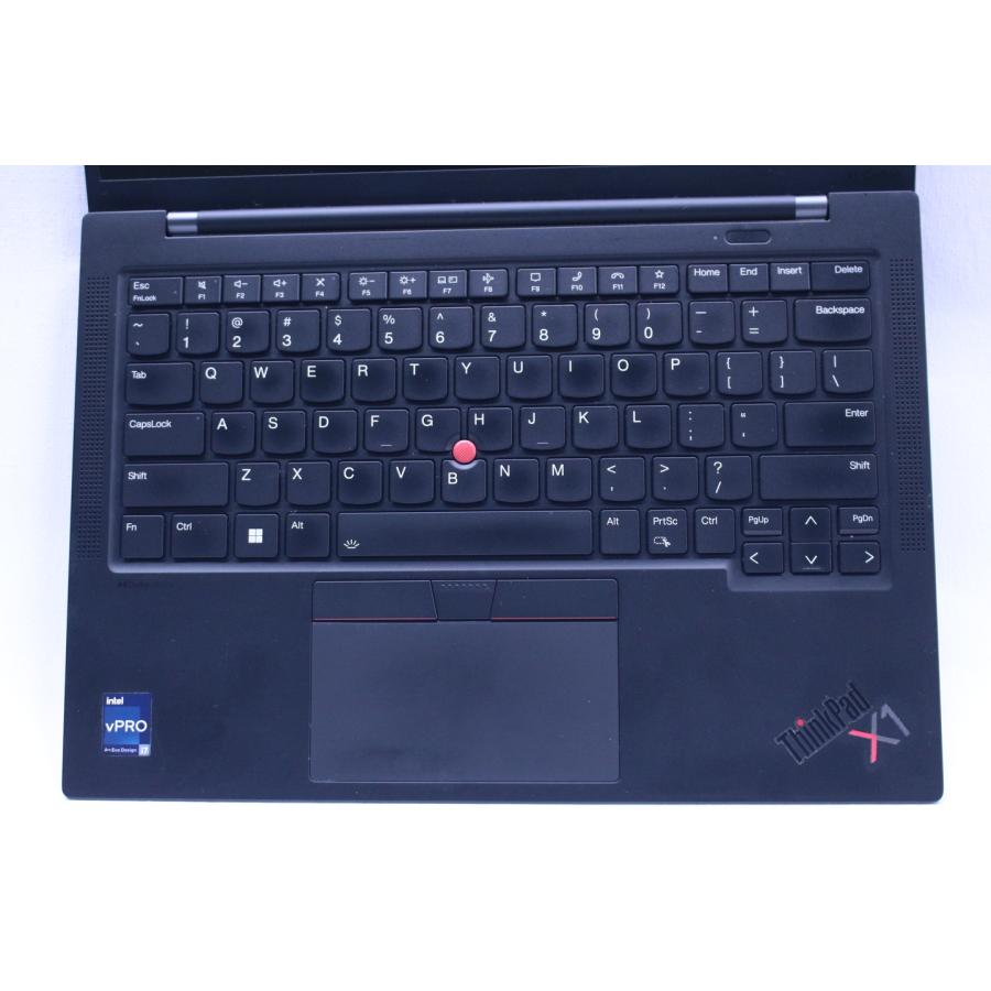 中古（やや傷や汚れあり） 2023年発売 13世代Corei7 メモリ32G ThinkPad X1 Carbon Gen11 i7-1365U 32G SSD256G 14.0WUXGA Win11 軽量 バッテリー良好 ノートパソコン