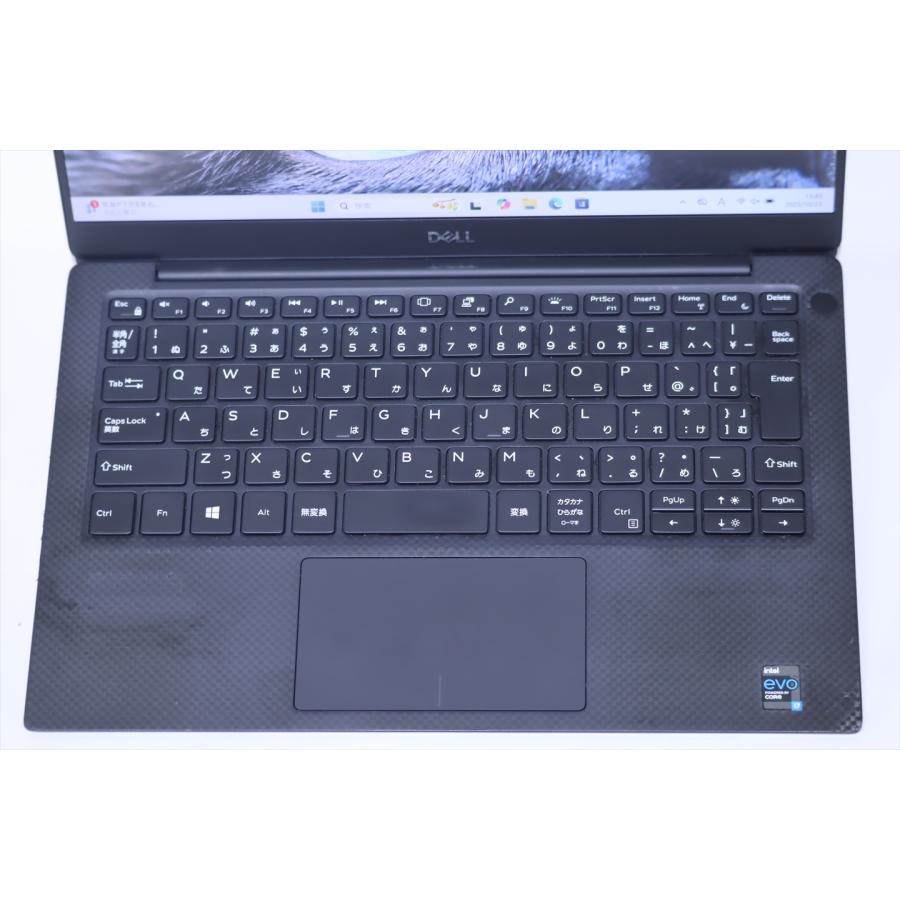 中古（やや傷や汚れあり） 2021年パワフルモデル 11世代Corei7 バッテリー良 XPS 13 9305 i7-1165G7 16G 512G 13.3FHD Wi-Fi6 Win11 軽量 ノートパソコン