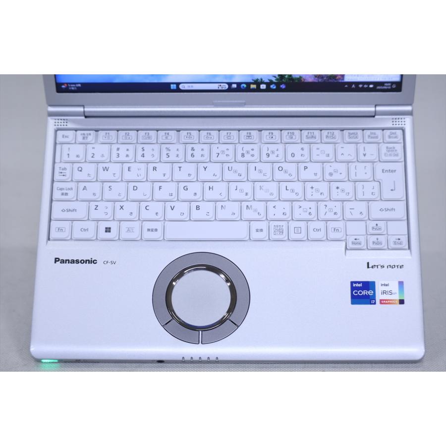 中古（やや傷や汚れあり） バッテリー良 11世代Corei7 16Gメモリ Let's note CF-SV1G21KS i7-1165G7 16G SSD512G 12.1WUXGA Windows11 リカバリ ノートパソコン