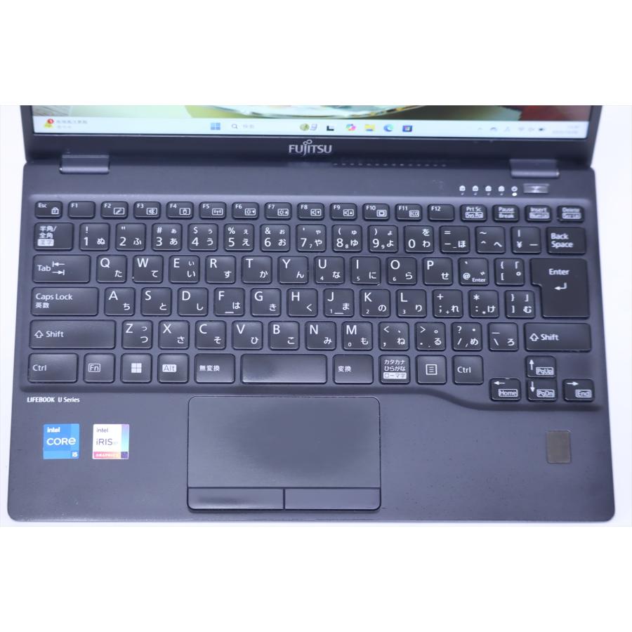中古（やや傷や汚れあり） 2022年モデル 12世代Corei5 軽量約738g LIFEBOOK U9312/J i5-1245U 16G 256G 13.3FHD Wi-Fi6E Win11 バッテリー良 ノートパソコン