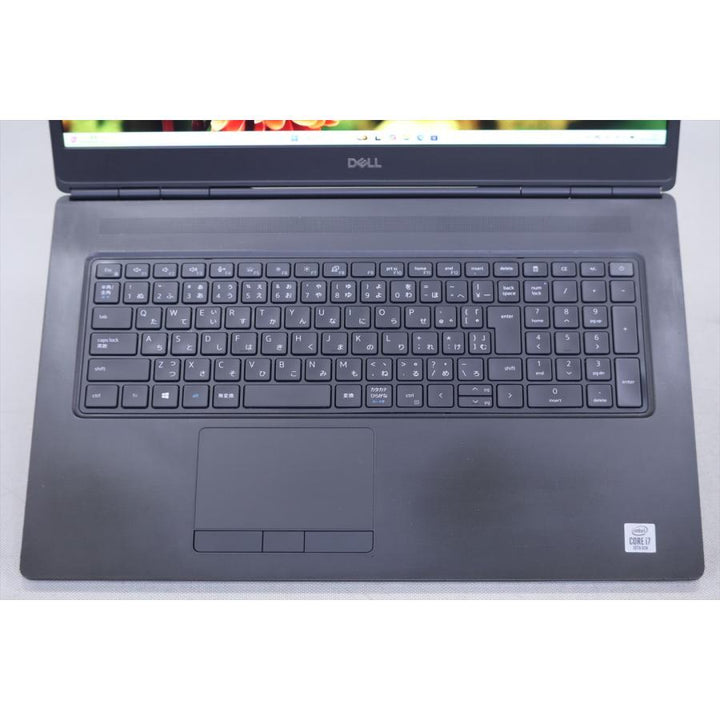 中古（やや傷や汚れあり） RTX3000 Corei7パワフルCPU Precision 7750 i7-10750H 16G 512G 17.3FHD Wi-Fi6 Windows11