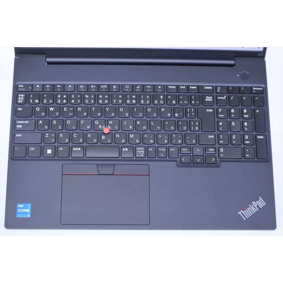 中古（やや傷や汚れあり） 2024年モデル 13世代Corei5 ハイエンドCPU ThinkPad E16 Gen1 i5-13420H 16G 256G 16.0WUXGA Windows11 リカバリ ノートパソコ