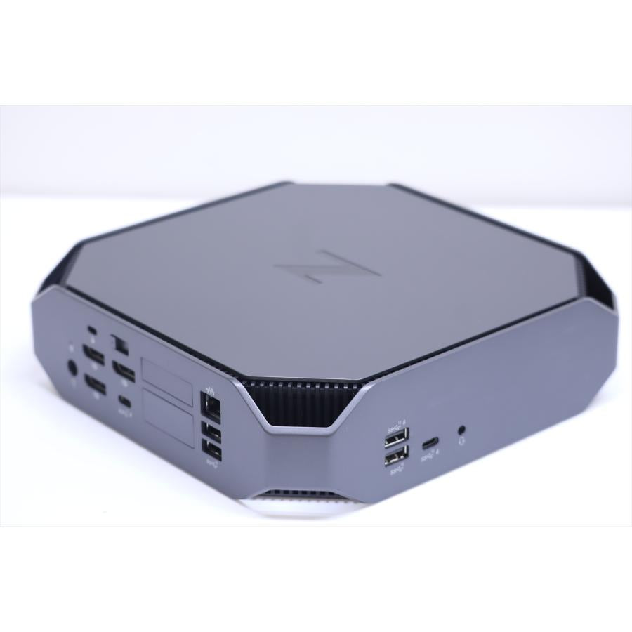 中古（目立った傷や汚れなし） グラボQuadro Xeon 6コア 無線LAN搭載 HP Z2 Mini G5 Xeon W-1250 16G 256G T1000 Wi-Fi6 Bluetooth Win11 省スペース デスクトップパソコン