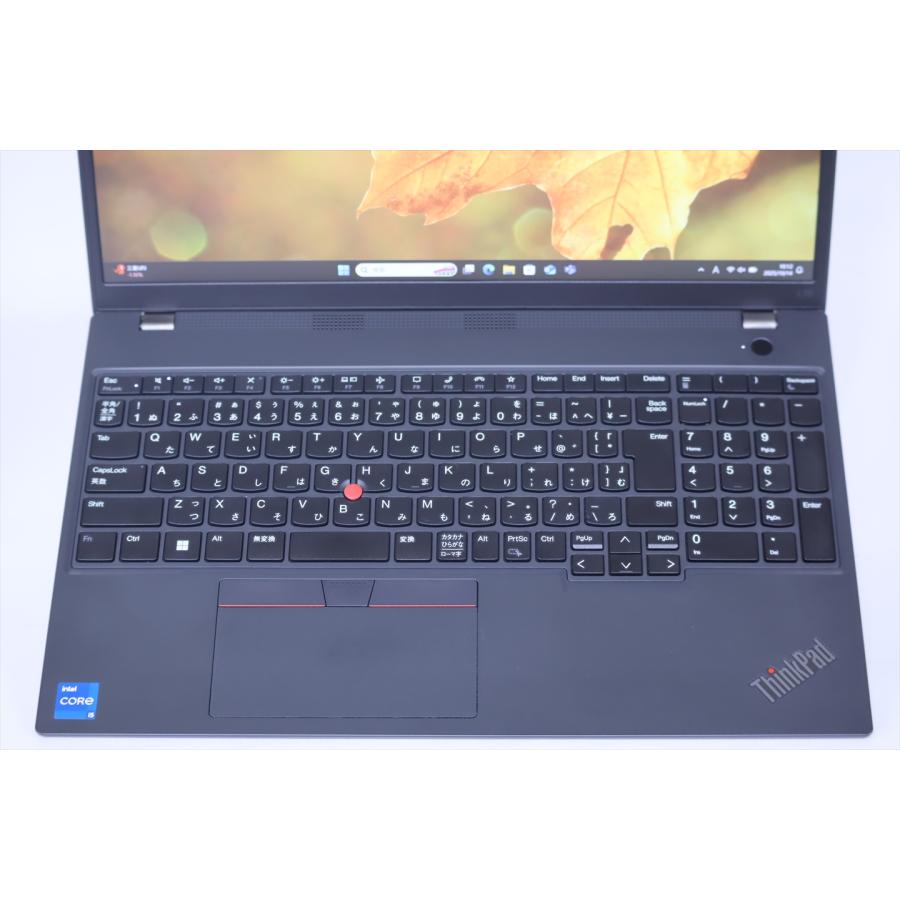 中古（やや傷や汚れあり） 2022年モデル 12世代Corei5 16Gメモリ ThinkPad L15 Gen3 i5-1235U 16G 256G 15.6FHD Win11 リカバリ バッテリー良 ノートパソコン