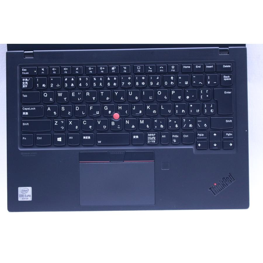 中古（やや傷や汚れあり） 10世代Corei5 ThinkPad X1 Carbon Gen8 LTE i5-10310U 8G SSD256G 14.0FHD Wi-Fi6 顔認証 Win11 軽量薄型 ノートパソコン