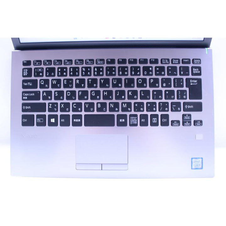 中古（目立った傷や汚れなし） シルバーカラー 薄型軽量 VAIO Pro PG VJPG118 i5-8250U 8G SSD256G 13.3FHD カメラ HDMI Windows11 日本製 ノートパソコン