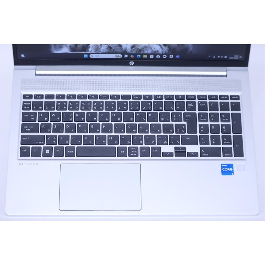中古（やや傷や汚れあり） 2023年モデル 12世代Corei5 HP ProBook 450 G9 i5-1235U 8G 256G 15.6FHD Wi-Fi6 Windows11 リカバリ バッテリー良 ノートパソコン