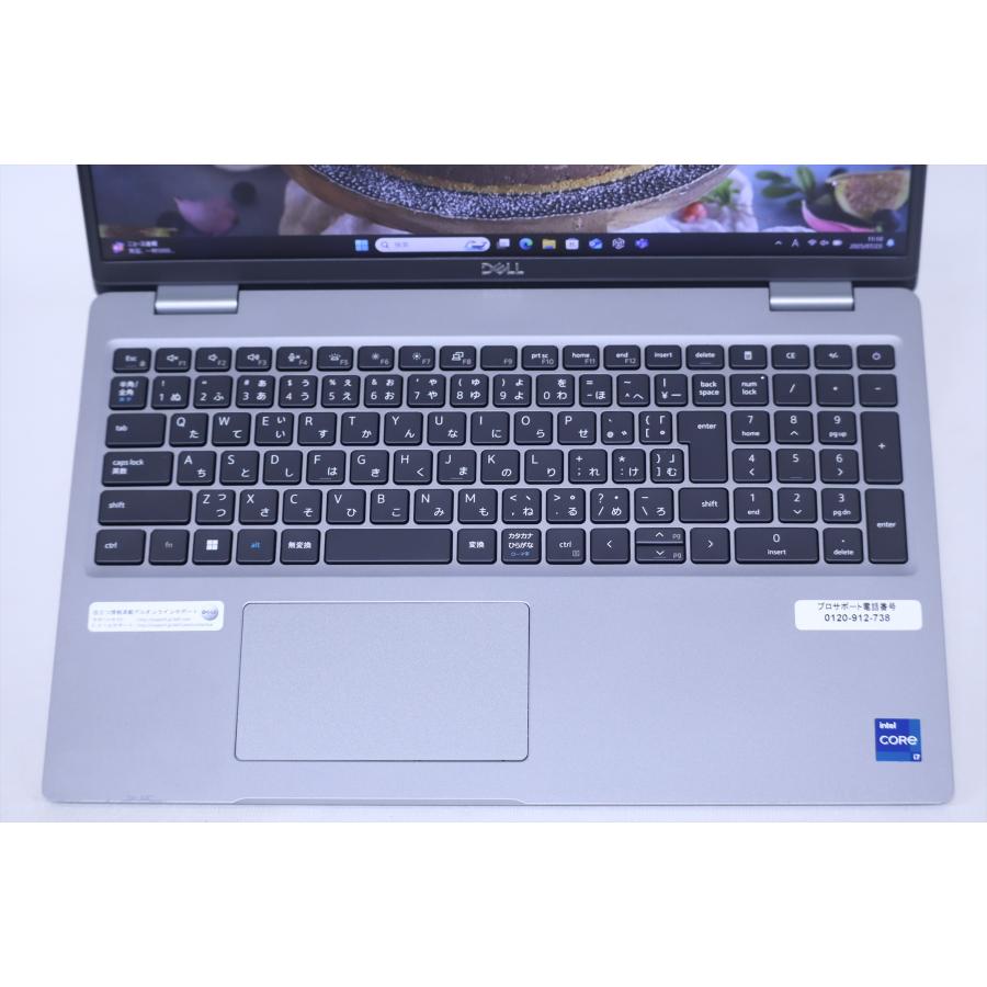 中古（目立った傷や汚れなし）GeForce 11世代Corei7-HハイエンドCPU搭載 Latitude 15 5521 i7-11850H RAM16GB SSD512GB 15.6FHD Windows11 リカバリ ノートパソコン