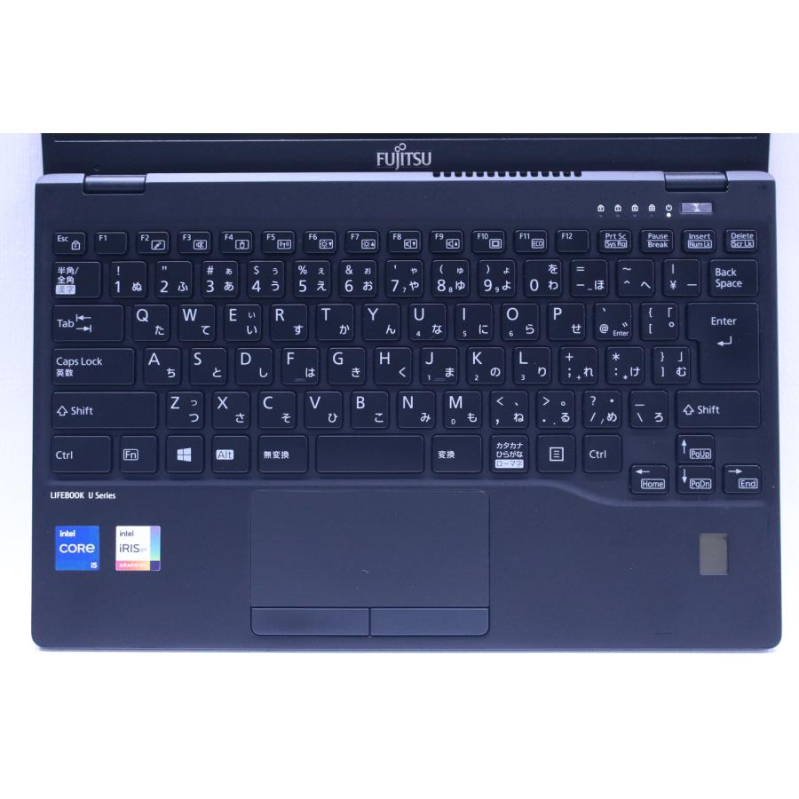中古（目立った傷や汚れなし） 2022年モデル 11世代Corei5 LIFEBOOK U9311/H i5-1145G7 8G SSD256G 13.3FHD Wi-Fi6 顔認証 Win11 薄型軽量 バッテリー良好 ノートパソコン