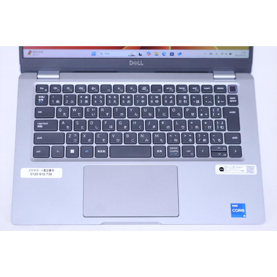 中古（目立った傷や汚れなし） 12世代Corei5 16Gメモリ DELL Latitude 13 5330 i5-1245U 16G 256GB 13.3FHD WiFi6E Win11 リカバリ バッテリー良 ノートパソコン