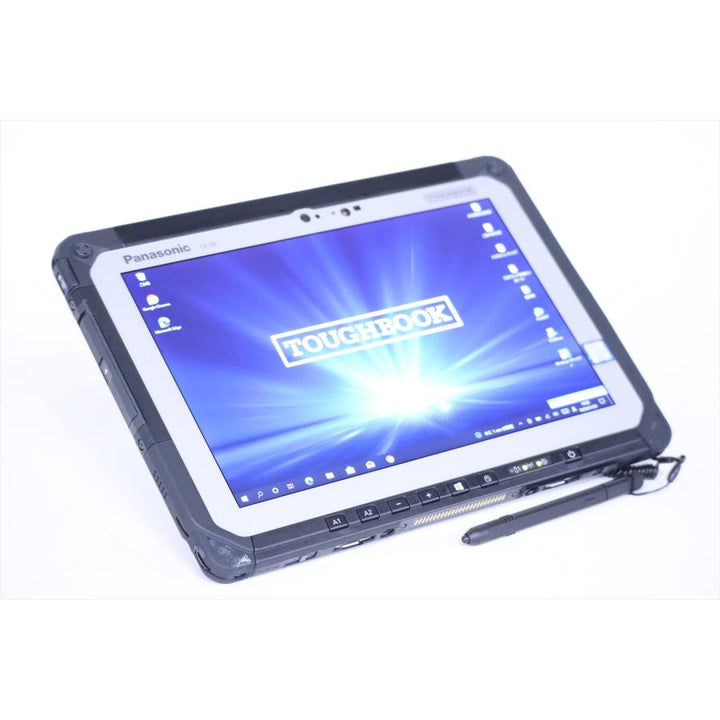 中古（やや傷や汚れあり） バッテリー良好 超堅牢 防水防塵 2in1 タブレット TOUGHBOOK CF-20E0385VJ i5-7Y57 4G SSD128G 10.1WUXGAタッチ Win11 ノートパソコン