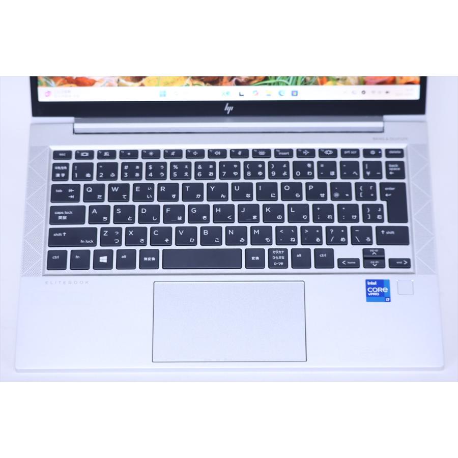 中古（目立った傷や汚れなし） 良品 2022年モデル 11世代Corei7 32Gメモリ HP EliteBook 830 G8 i7-1185G7 32G 512G 13.3FHD Win11 バッテリー良 ノートパソコン