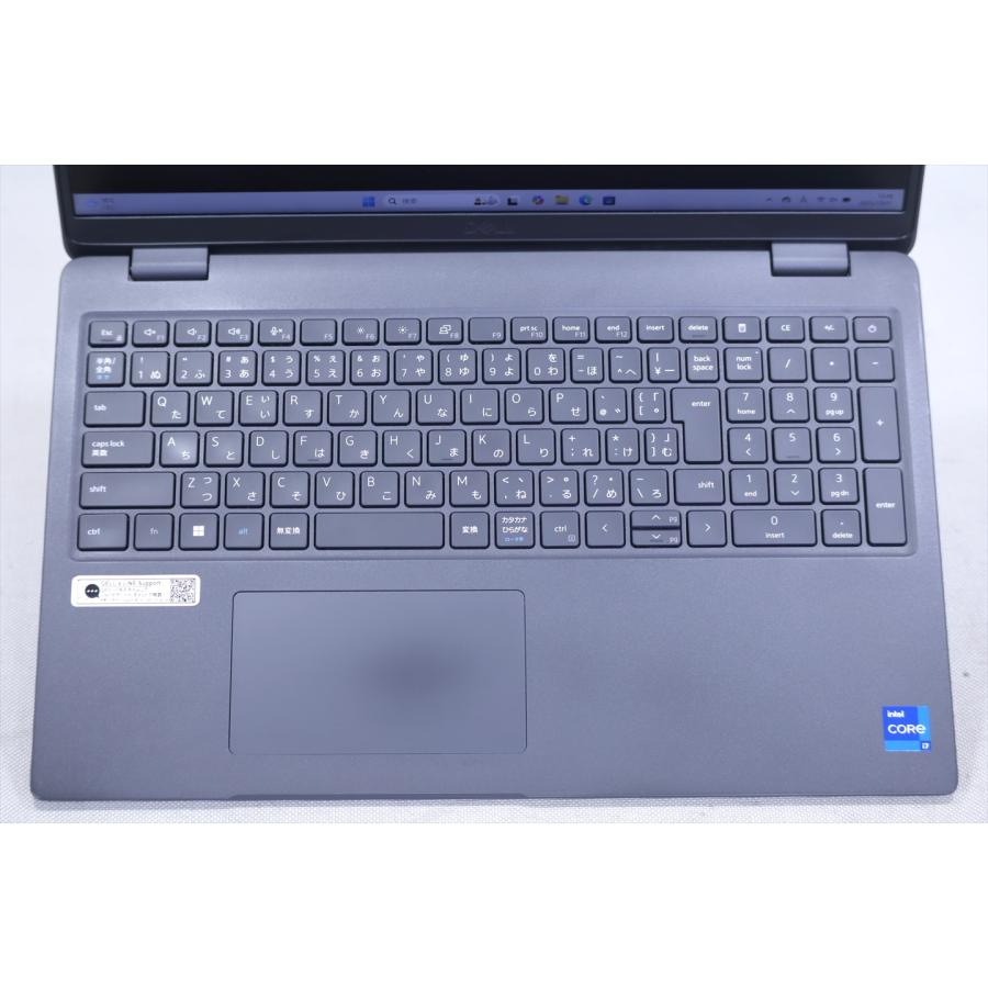 中古（やや傷や汚れあり） 2023年モデル 13世代Corei7 16Gメモリ Latitude 15 3540 i7-1355U 16G 512G 15.6FHD Wi-Fi6E Windows11 ノートパソコン